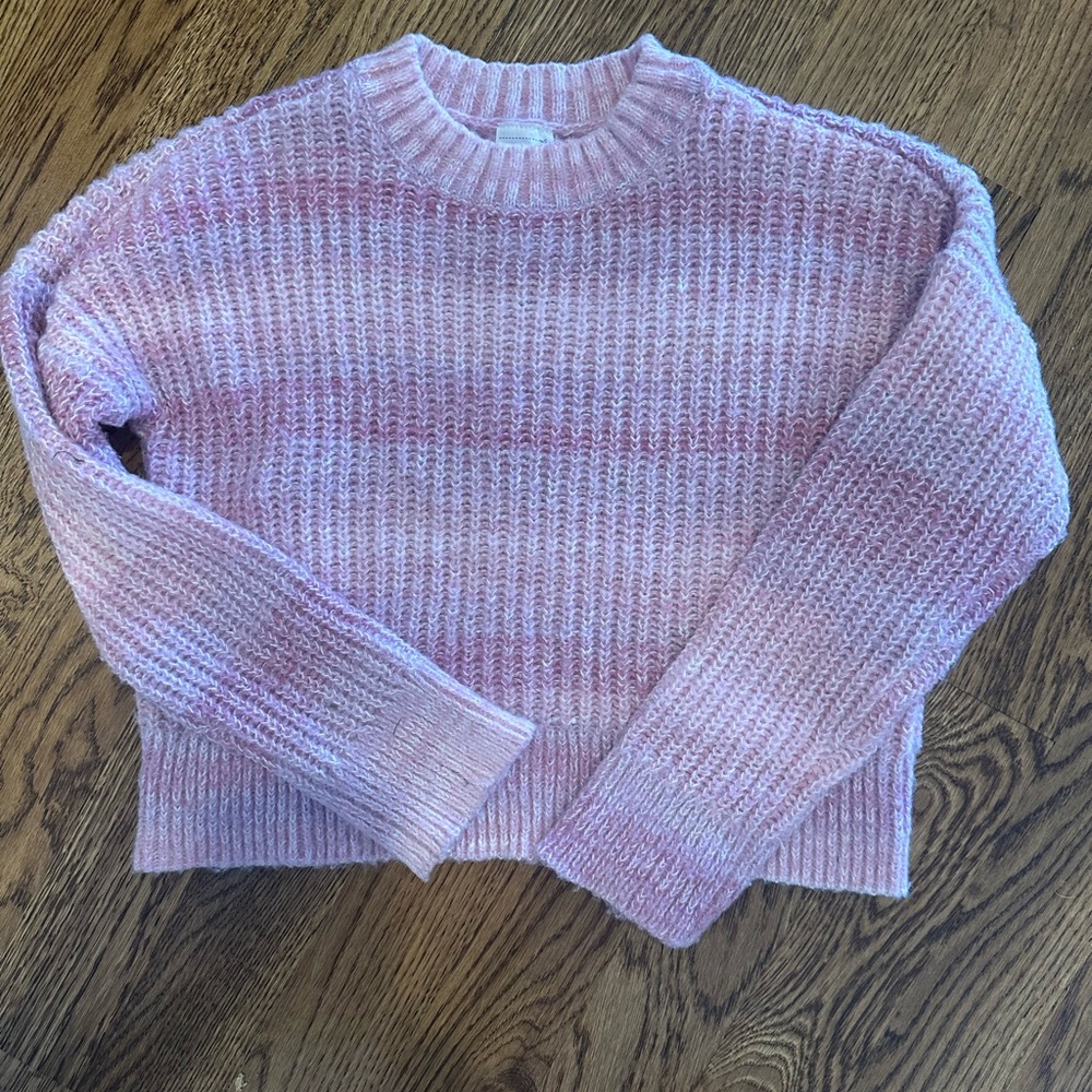 Pink Girls Sweater